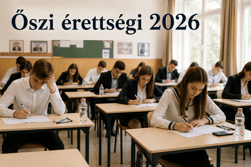 Jelentkezés az őszi érettségi vizsgákra 2026