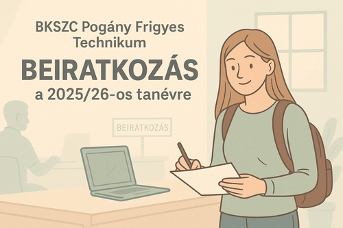 Beiratkozás a 2025/26-os tanévre
