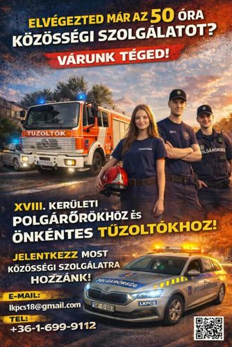 IKSZ Programok -  Lőrinc-Kertváros Polgárőr Csoport és Önkéntes Tűzoltó Egyesület
